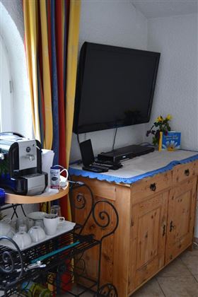 Wohraum mit TV