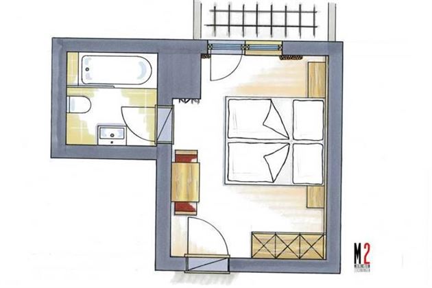 Zimmer #Apt. 3