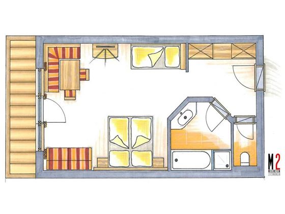 Zimmer beispiel Familienzimmer