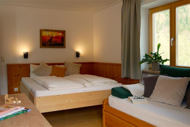 zweites Schlafzimmer von Ferienwohnung Rettenstein